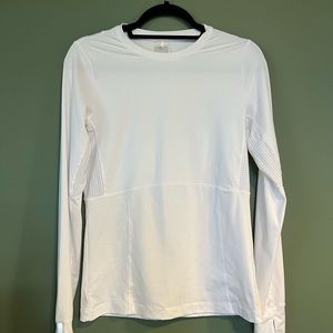 Calia excellent condition white long sleeve tech shirt s M